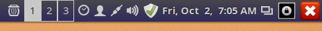 Cinnamon's Panel Notifications Area Cinnamon's Panel Notifications Area
