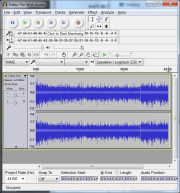 Editing with Audacity