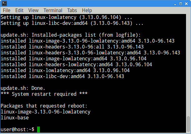 Up-to-date with a single command Up-to-date with a single command