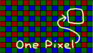 A Pixel Within a Bayer-Pattern Array A Pixel Within a Bayer-Pattern Array